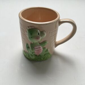 1984 American Greetings Designers Collection Spellbinders Dragon Coffee Mug 3D